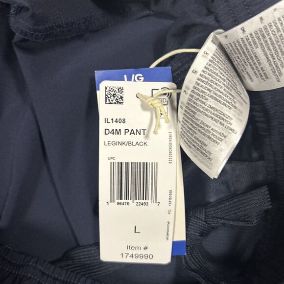 Adidas D4M Pants Men’s L Navy Blue Tapered Training Joggers Regular Fit NWT - Picture 10 of 10